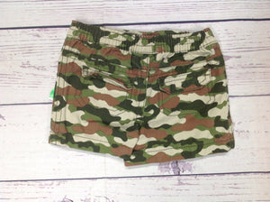 Kids Play Green & Beige Shorts
