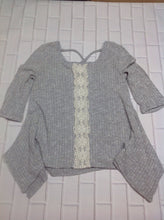 Knit Works GRAY & BEIGE Top