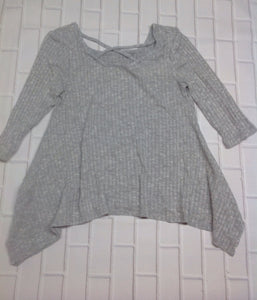 Knit Works GRAY & BEIGE Top