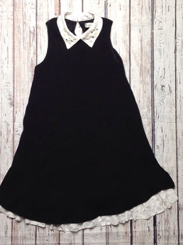 KnitworksKids Black & White Dress