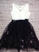 KnitworksKids Black & White Dress