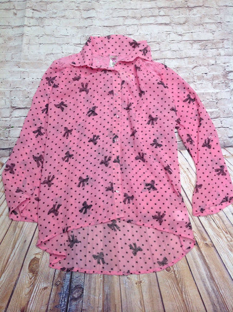 KnitworksKids PINK & BLACK Top