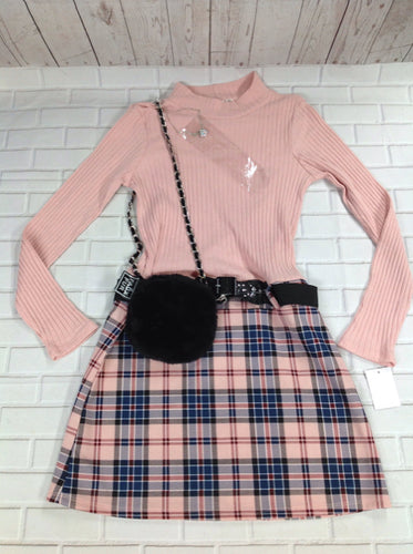 KnitworksKids PINK PRINT Dress