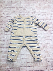 Koala Baby BEIGE & BLUE One Piece