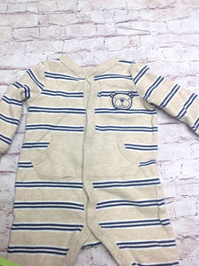 Koala Baby BEIGE & BLUE One Piece