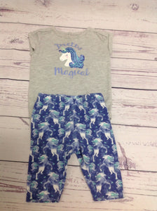 Koala Baby Gray & Blue 2 PC Outfit