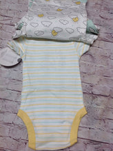Koala Baby Green & Yellow Onesie