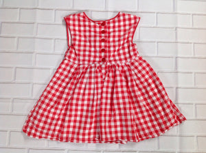 Koala Baby Red & White Dress