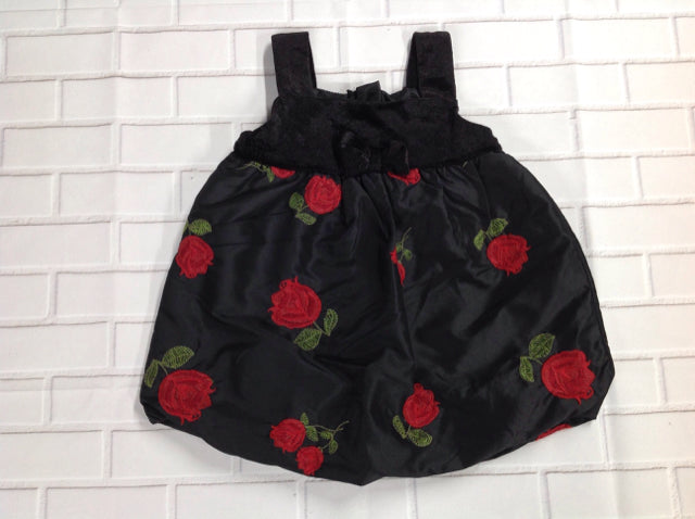 Koala Kids Black & Red Dress