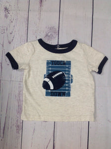 Koala Kids NATURAL & BLUE Top