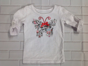 Koala Kids WHITE & RED Top