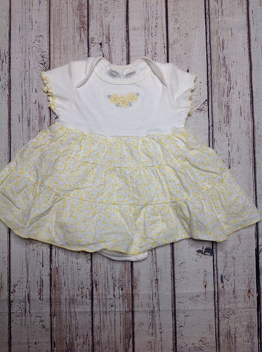 Koala Kids White & Yellow One Piece