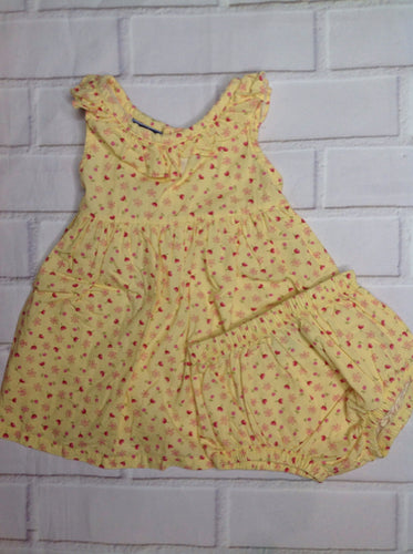 Koala Kids YELLOW & PINK Dress