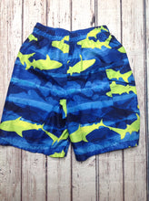 LAGUNA Blue & Lime Shark Swimwear