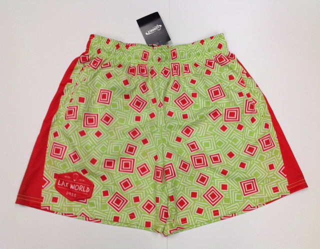 LAX World GREEN & RED Shorts