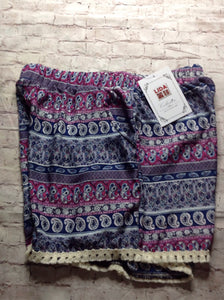 LIDA Purple & Blue Shorts