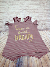 LILY BLEU Red & White Top