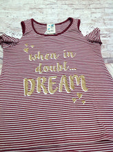 LILY BLEU Red & White Top