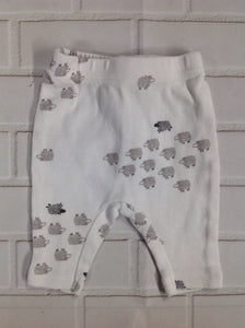 LITTLE PLANET White Print Pants