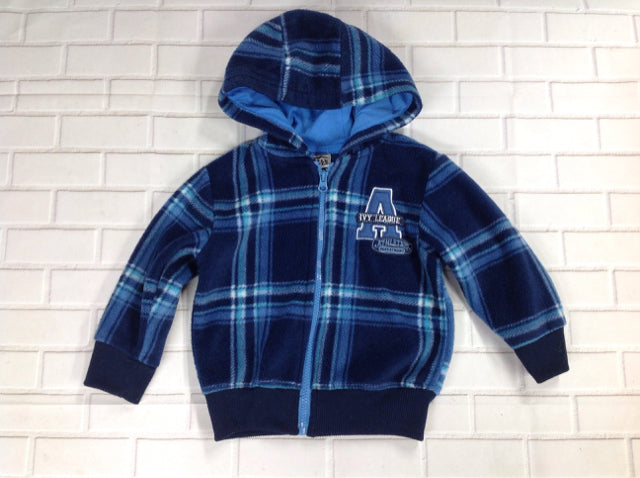 LITTLE REBELS Blue Print Top