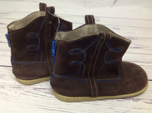 LIVIE LUCA Brown & Blue Boots