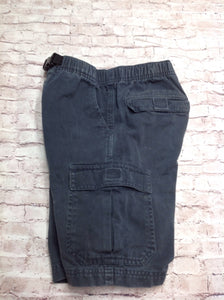 LL Bean Gray Solid Shorts