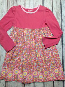 LL Bean LIGHT PINK & BLUE Dress