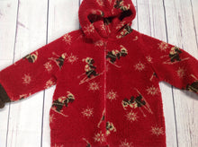 LL Bean Red Print Jacket