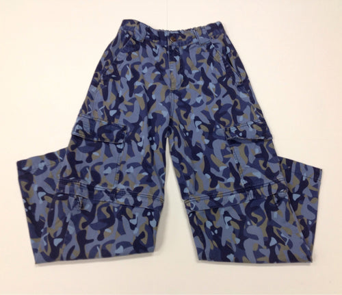 LL KIDS Blue & Tan CAMO Pants