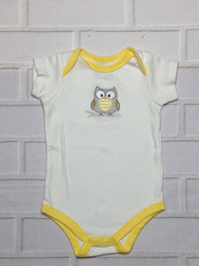 LOVEABLE FRIENDS Off-white & Yellow Top