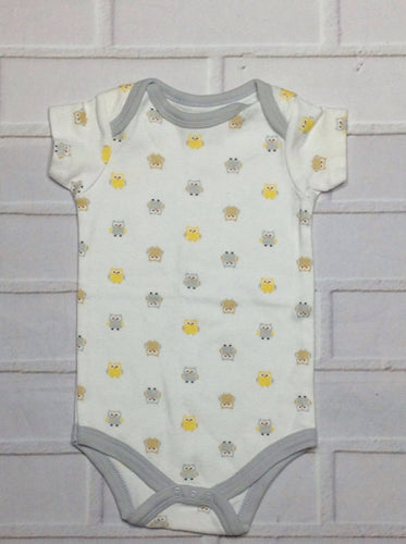LOVEABLE FRIENDS Yellow & Gray Top