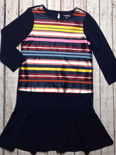 Lands End Blue & Red Dress