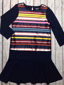 Lands End Blue & Red Dress