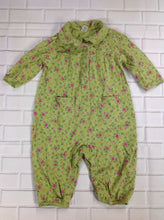 Lands End Green Print One Piece