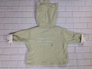 Lands End Green Print Top