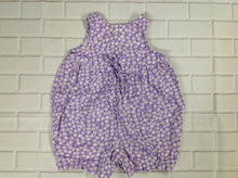 Lands End Purple Print One Piece