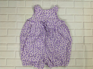 Lands End Purple Print One Piece