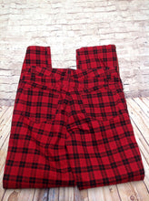 Lands End Red & Black Jeans