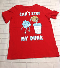 Lands End Red Print Top