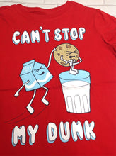 Lands End Red Print Top