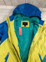 Lands End YELLOW & GREEN Coat
