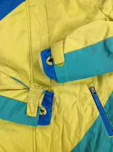Lands End YELLOW & GREEN Coat