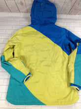 Lands End YELLOW & GREEN Coat