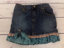 Levi Signature Denim Print Skort
