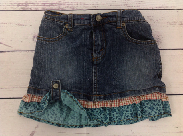 Levi Signature Denim Print Skort