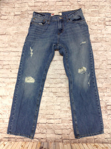 Levis Denim Destroyed Look Jeans