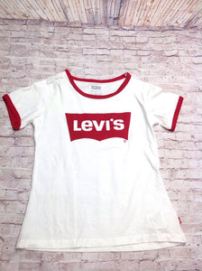 Levi's Red & White Top