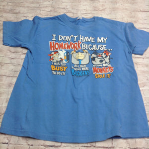 Light Blue School Top