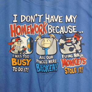 Light Blue School Top