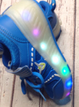 FASHION Blue & Lime Sneakers